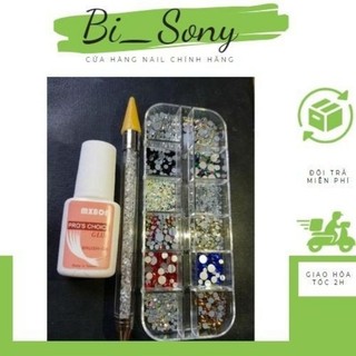 Đá chân keo ko bong chân mix size