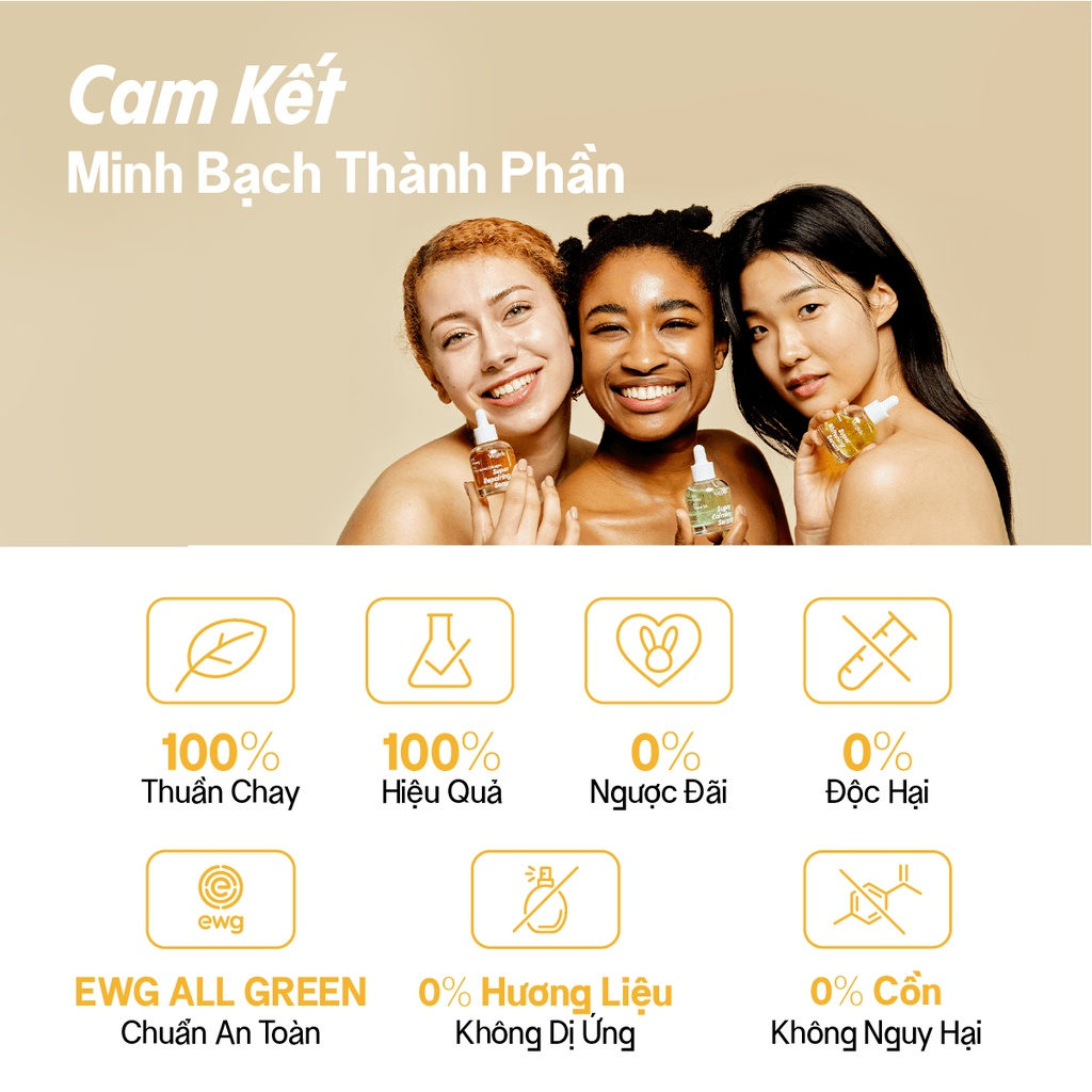 Tinh Chất Dứa Dưỡng Trắng Da Vegick Super Whitening Serum 30ml