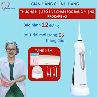 Máy tăm nước procare a3- máy tăm nước vệ sinh răng miệng chính hãng