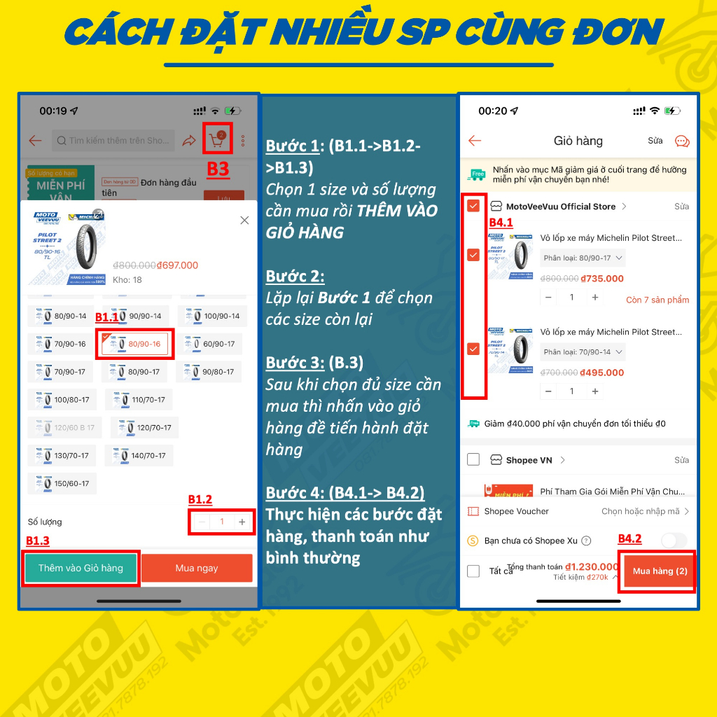 Vỏ lốp xe máy YOKOHAMA 2.50-17 4PR TT F300A Trước Future Wave (Lốp xài ruột)