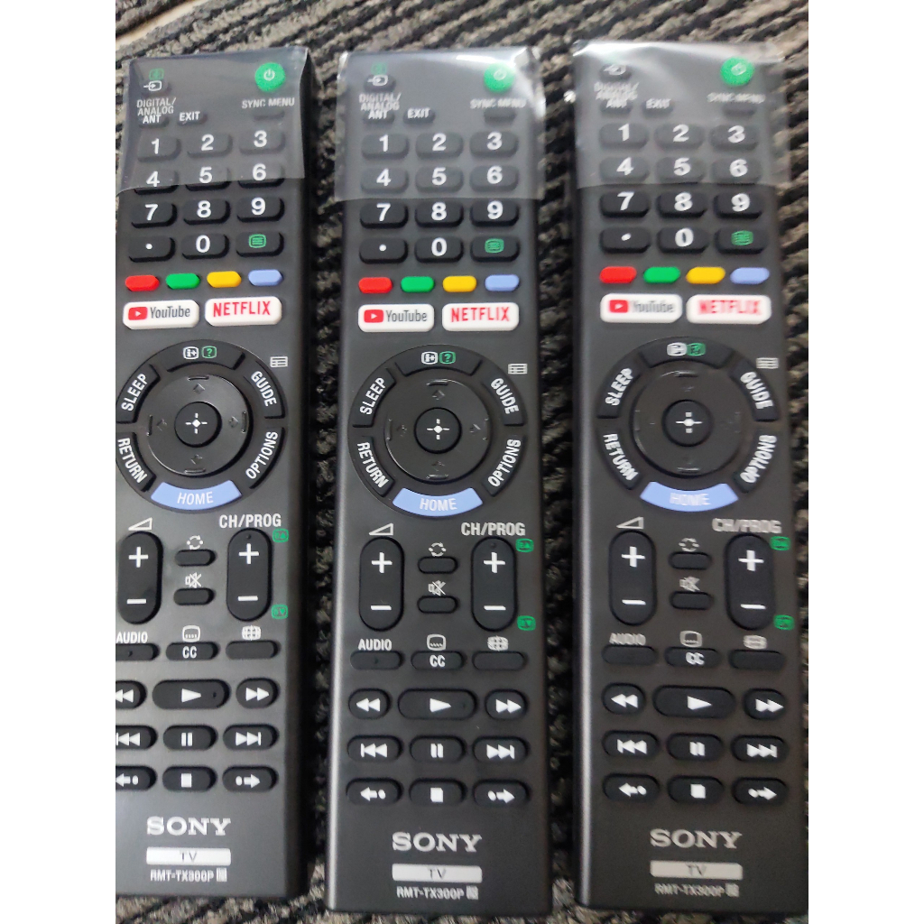 Điều Khiển ti vi Sony ( RMT-TX300P, RMT-TX300E,TX300U) thay thể tất cả tivi 2k và 4k
