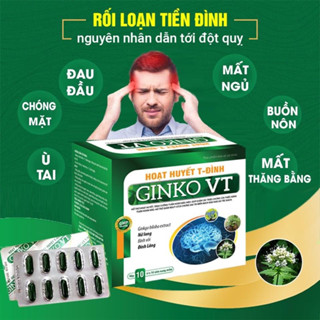 HOẠT HUYẾT T - ĐÌNH GINKO VẠN TAM chính hãng hộp 100 viên
