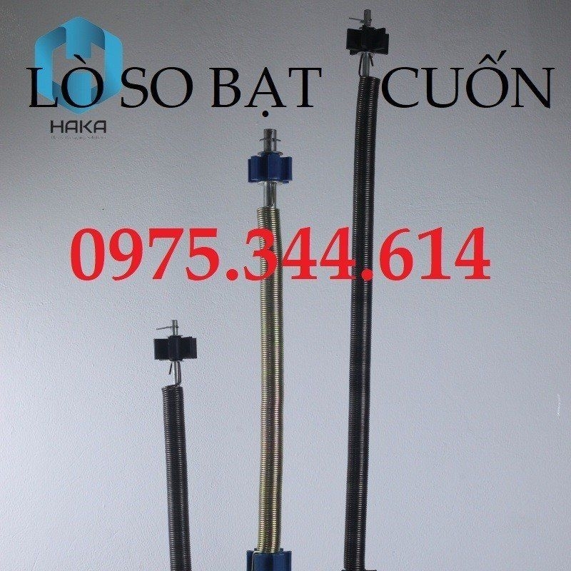 Bộ lò xo bạt cuốn che nắng mưa, lò xo rèm cuốn ngoài trời (Loại có tự hãm)