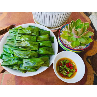 Bánh bột lọc thuần chay cấp đông - gói 6 cặp kèm nước mắm chấm - chỉ giao hcm