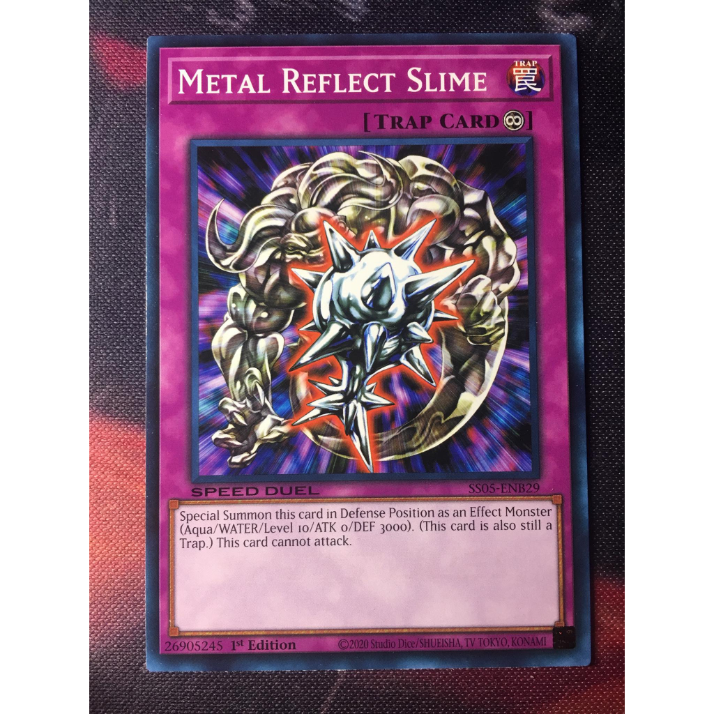 Bài yugioh speed duel - Metal Reflect Slime - SBC1-ENI32 - Common 1st Edition