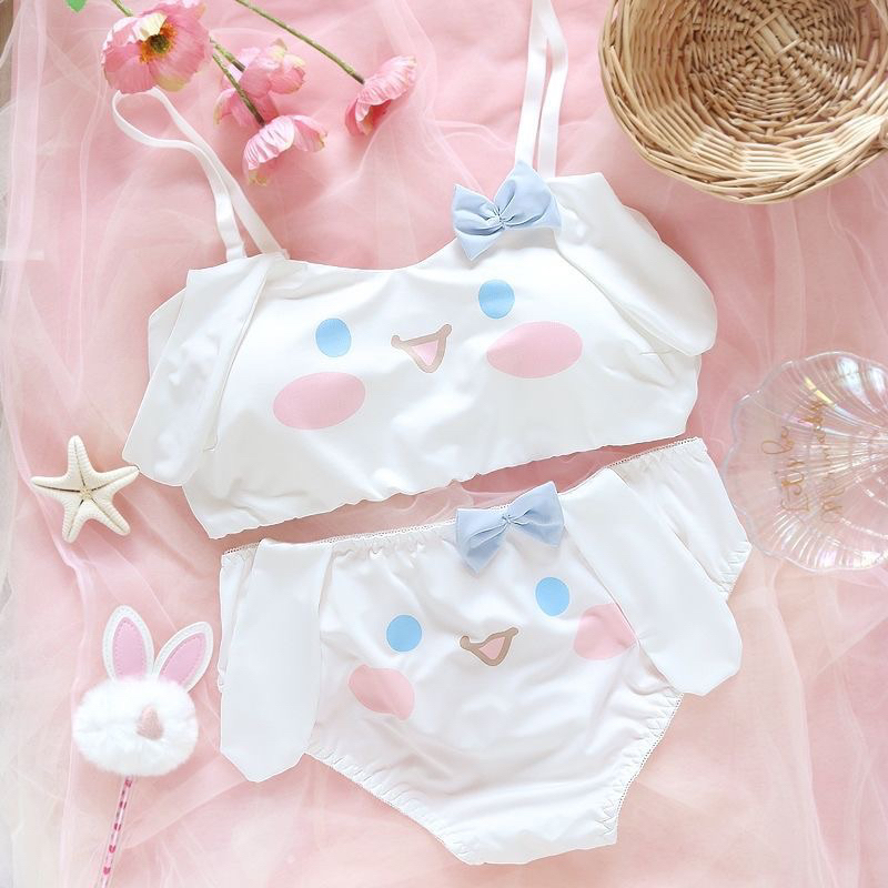 Bikini Tai Thỏ Dễ Thương