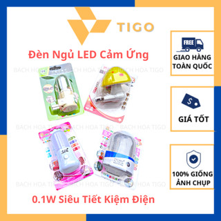 Đèn ngủ led tự động sáng tắt - 0.1w siêu tiết kiệm điện