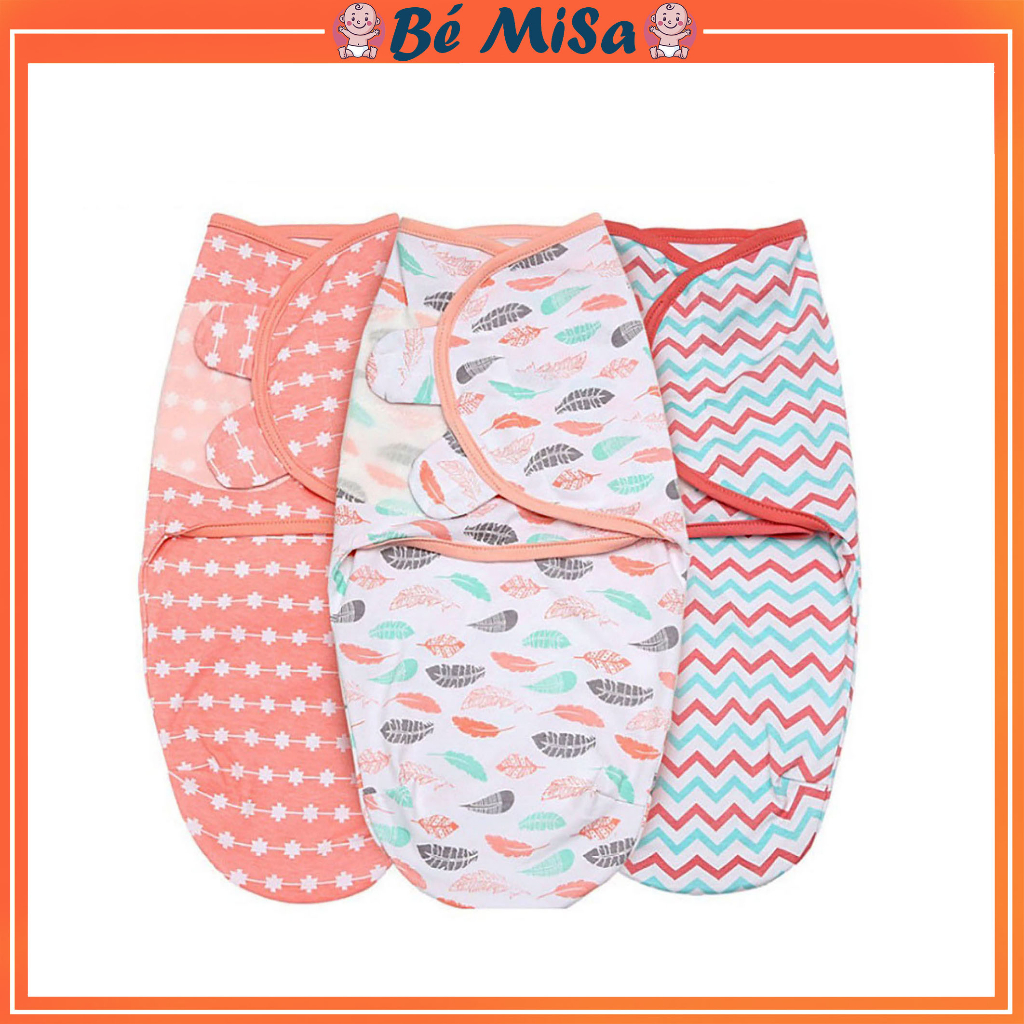 Ủ kén cotton BEMISA in hình dễ thương cho bé trai bé gái