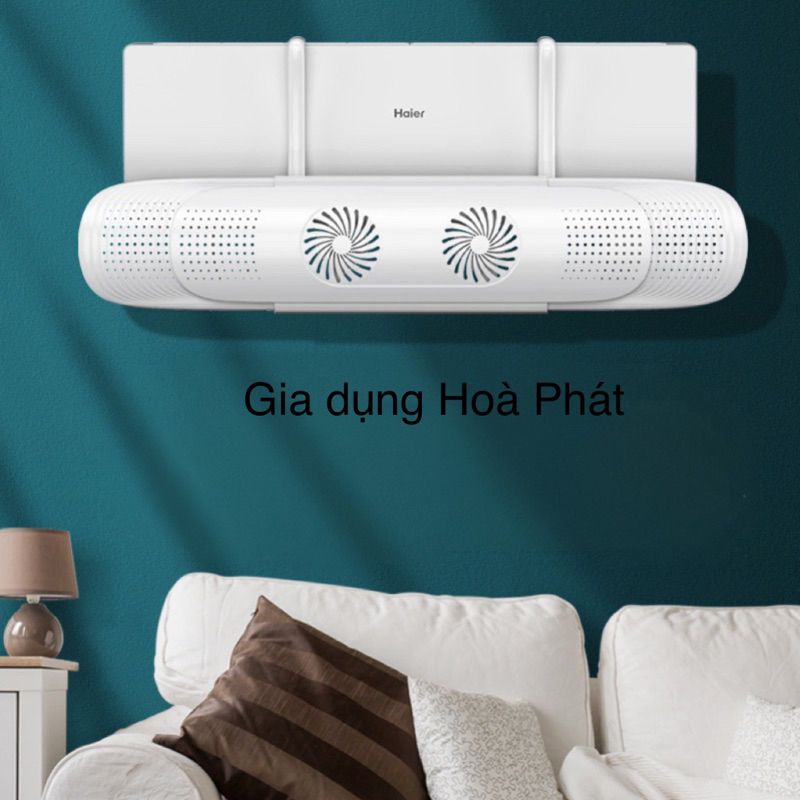 Tấm chắn gió điều hoà tích hợp quạt gió thế hệ mới