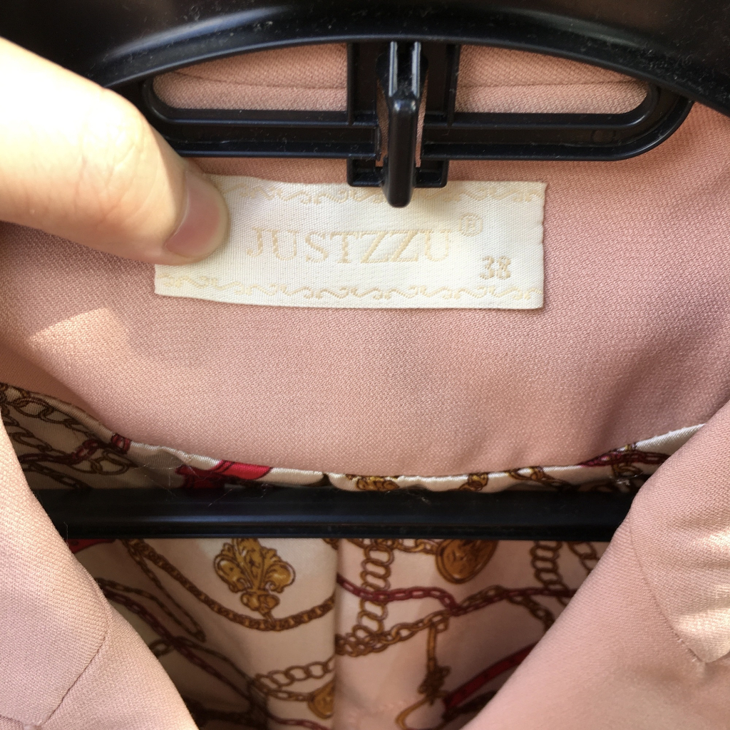 Khoác vest nữ Justzzu women's blazer