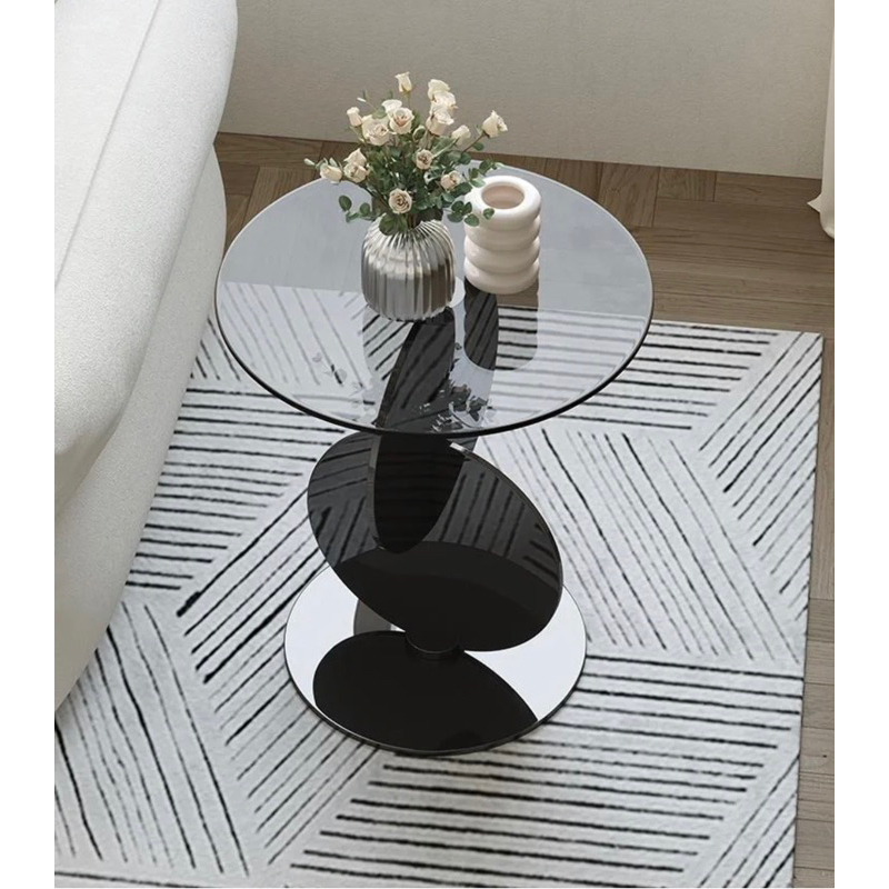 Bàn cafe Cosima mini Tab 2 màu, bàn góc Sofa phong cách Bắc Âu