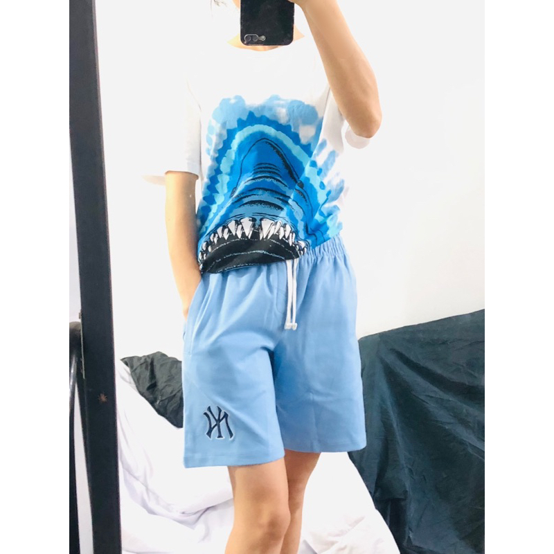 Chào cả nhà mã quần nỉ da cá mlb cho nam nữ mặc được.