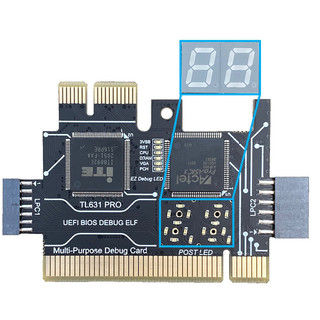 Tl631 pro đa chức năng dùng để test bo mạch chủ thông qua các cổng lpc-debug, pci pci-e mini pci-e