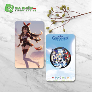 Lomo card genshin impact anime
