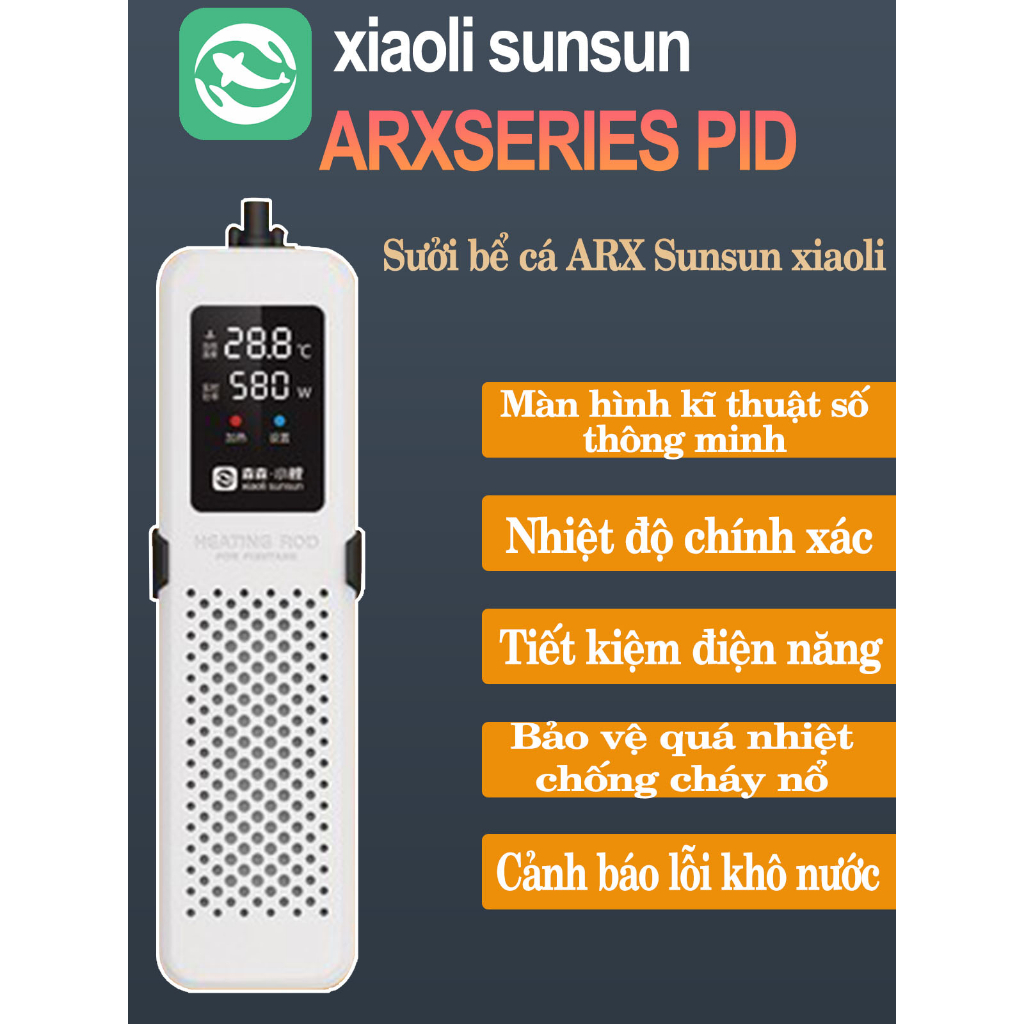 Sưởi bể cá nội địa sunsun xiaoli ARX