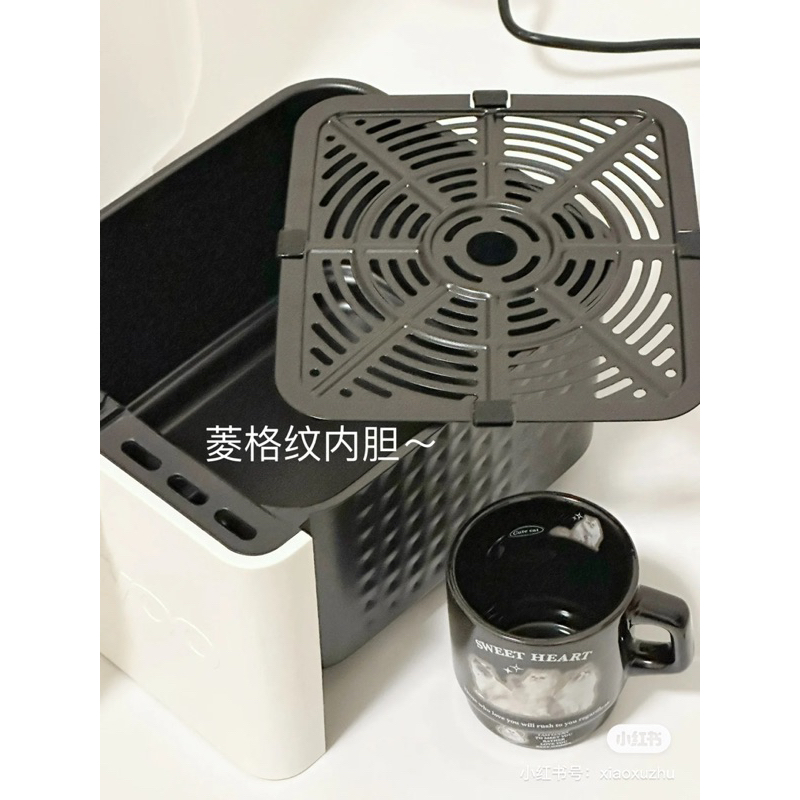 Nồi Chiên Không Dầu DAEWOO K12 Dung Tích 5L Bảo Hành 12 Tháng - Cáo Đeo Nơ