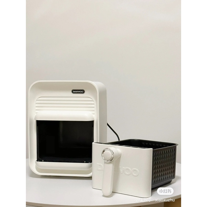 Nồi Chiên Không Dầu DAEWOO K12 Dung Tích 5L Bảo Hành 12 Tháng - Cáo Đeo Nơ