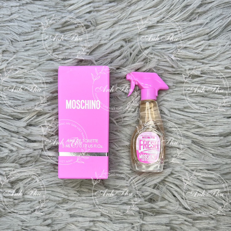 Nươc Hoa Mini Nữ Moschino Fresh Pink EDT chính hãng - 5ml