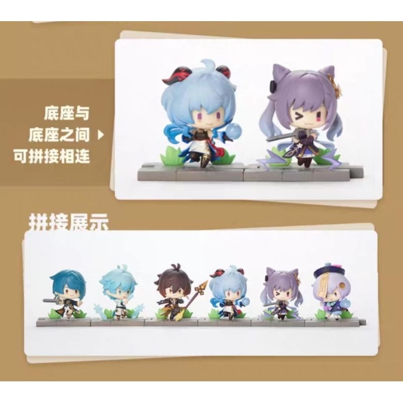 [Genshin Official - Pre Order] (FULL) Bộ Sưu tập Chibi Figure arc Liyue