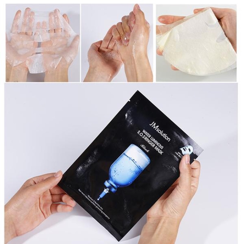 Mặt Nạ Cấp Nước Dưỡng Ẩm Làm Dịu Da JM Solution Water Luminous S.O.S Ringer Mask 35ml