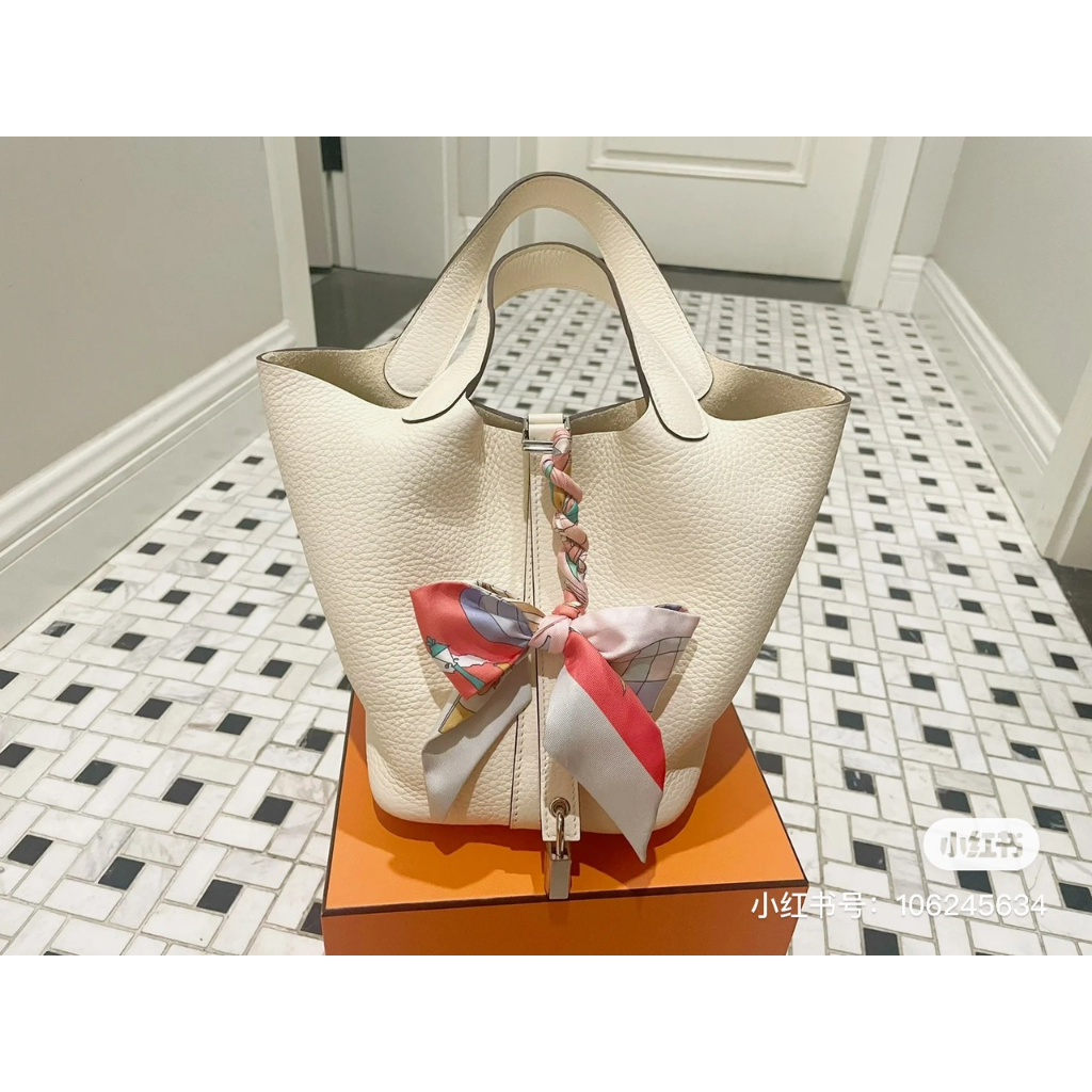 TÚI HERME PICOTIN DA THẬT SZ18