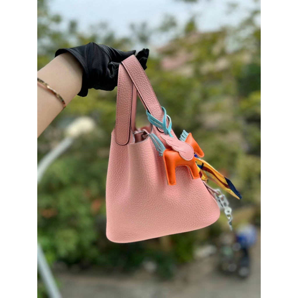 TÚI HERME PICOTIN DA THẬT SZ18