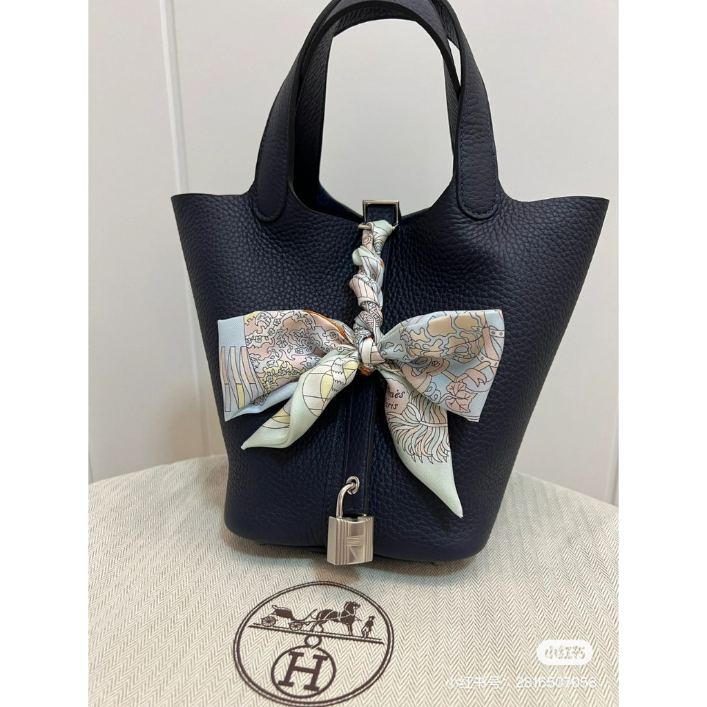 TÚI HERME PICOTIN DA THẬT SZ18