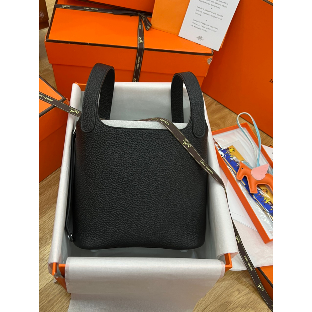 TÚI HERME PICOTIN DA THẬT SZ18