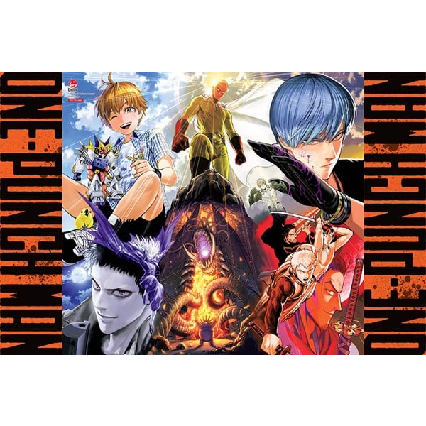 Poster One Punch Man Vol.24 40x60cm [Có ống]