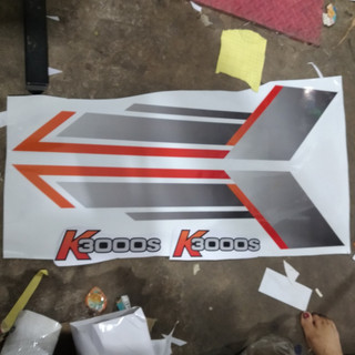 Tem decal dán cánh cửa xe tải Kia 3000s, tem trang trí xe tải Kia