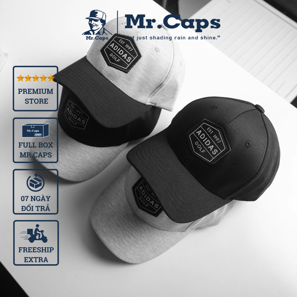 Mũ adidas lưỡi trai - Nón adidas nam nữ thời trang Hàn Quốc form unisex cao cấp chất vải kaki cotton Mrcap Store ADD16