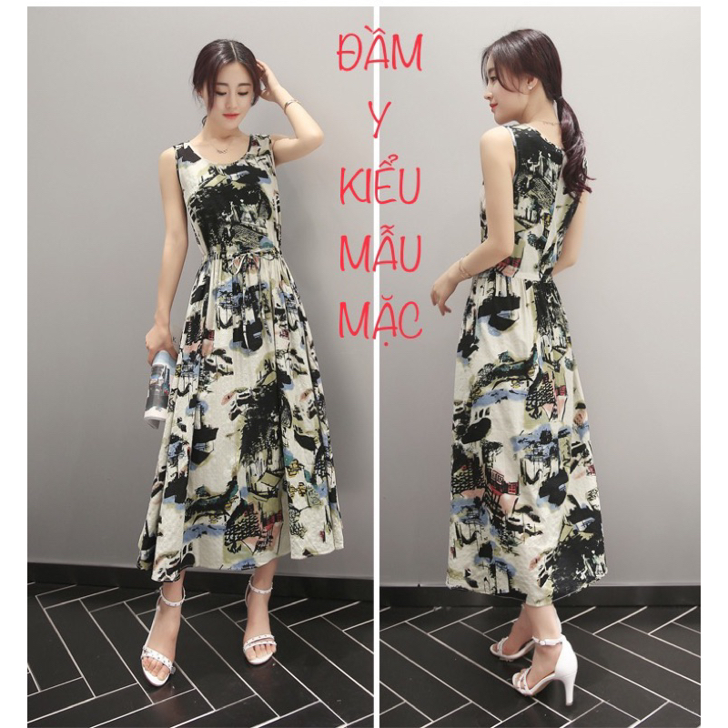 [2hand] Đầm Xô, Đũi, Có Dây Cột Eo, BIGISZE, FREESIZE, #2hand
