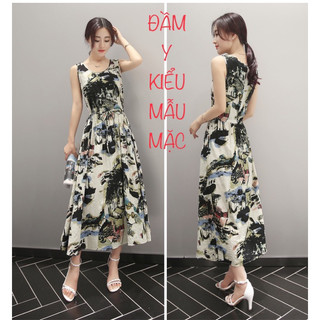 Đầm xô, đũi, có dây cột eo, bigisze, freesize, #2hand
