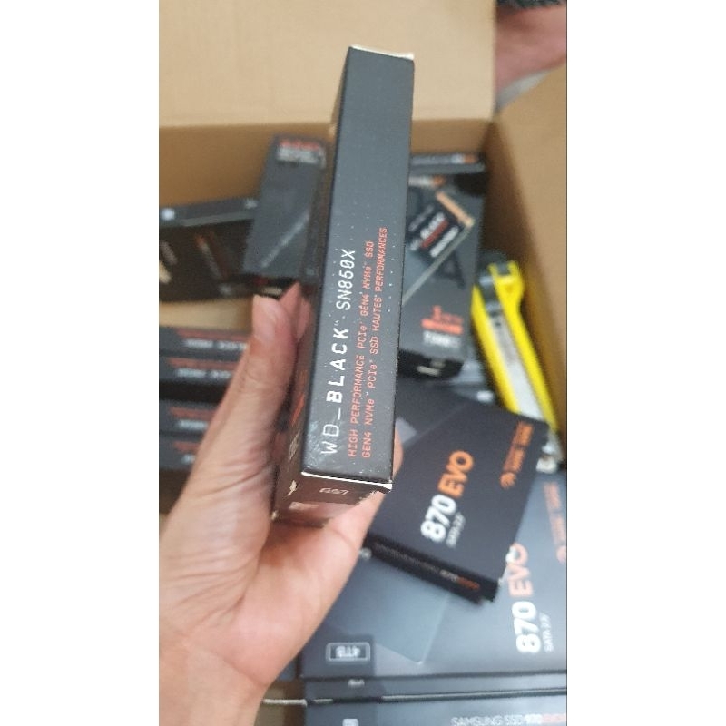 Ổ cứng SSD WD Black SN850x 1TB / 4Tb M2 Nvme 2280 Gen4 - Bảo hành 36 tháng