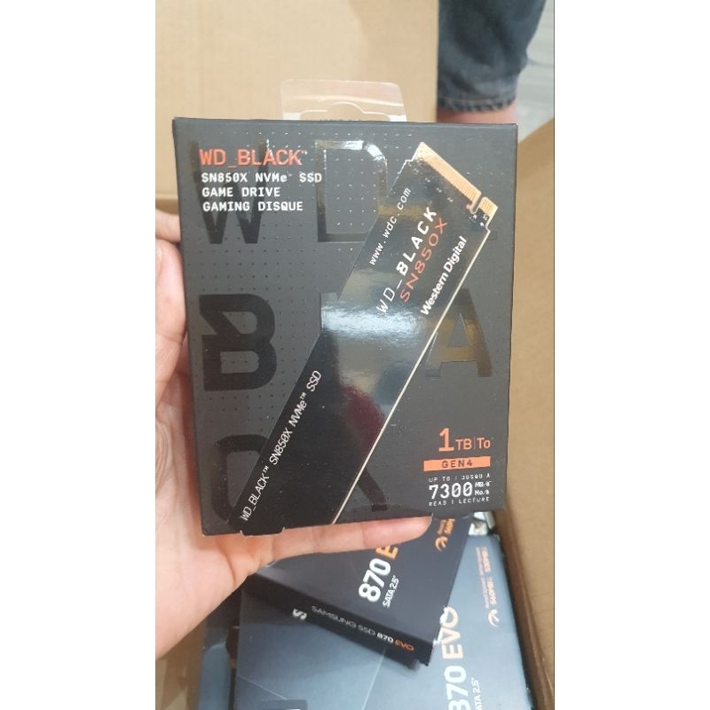 Ổ cứng SSD WD Black SN850x 1TB / 4Tb M2 Nvme 2280 Gen4 - Bảo hành 36 tháng