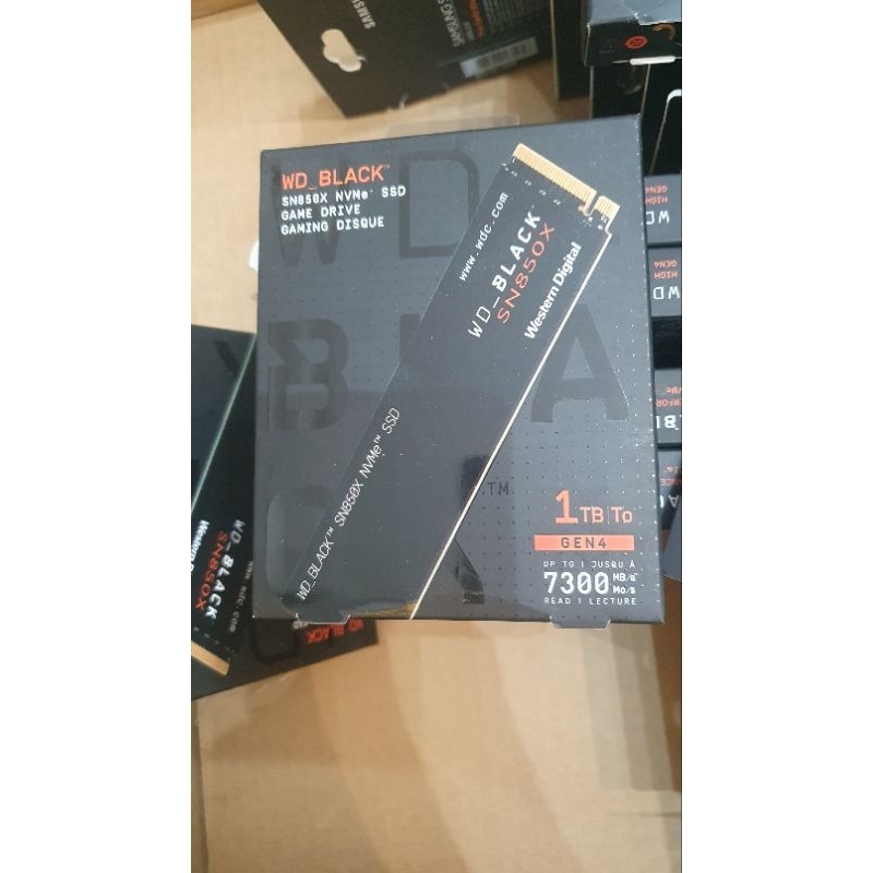 Ổ cứng SSD WD Black SN850x 1TB / 4Tb M2 Nvme 2280 Gen4 - Bảo hành 36 tháng
