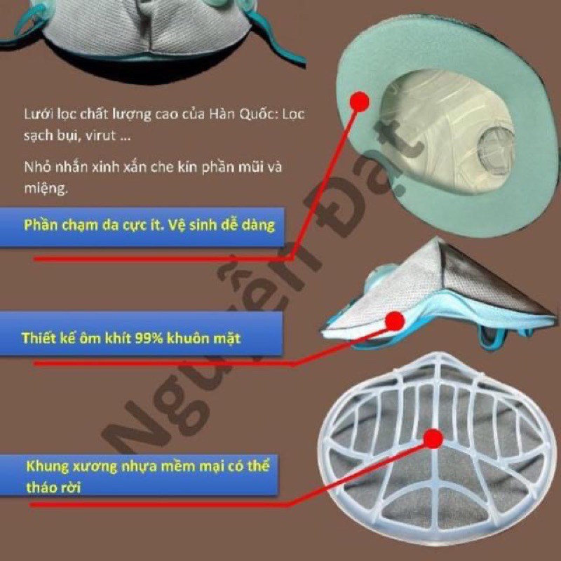 10 cái khẩu trang C750V Nhập khẩu Hàn Quốc