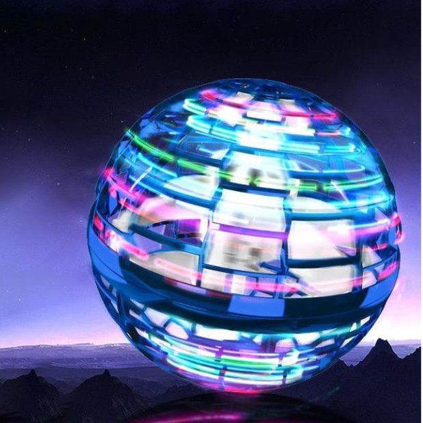 Quả Cầu Ma Thuật Phát Sáng Lơ Lửng Có Đèn Nhấp Nháy Nhiều Màu Sắc, đồ chơi UFO  phát sáng cho mọi lứa tuổi
