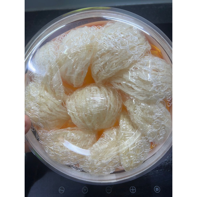 100g yến sơ chế rút lông khô nguyên tổ còn chân nguyên chất 100%- hàng xuất khẩu