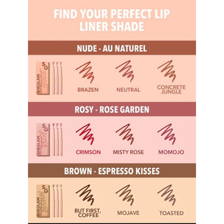 Set viền môi So Lippy Lip Liner SHEGLAM.