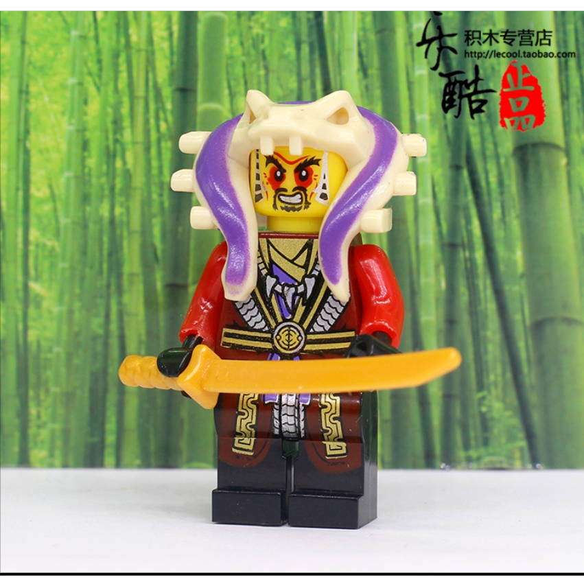Minifigures Ninjago Master Chen nhân vật.