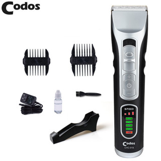 Tông đơ cắt tóc Codos CHC-918 Có tubor, chức năng kèm màn hình hiển thị tốc độ, pin.