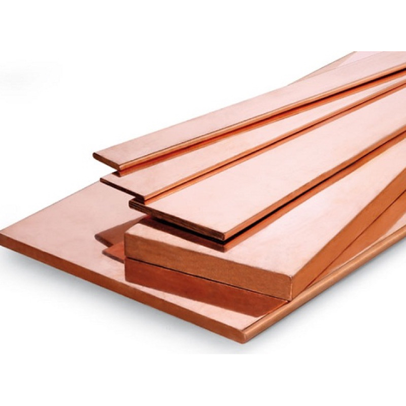 Thanh đồng đỏ 30mm x 3mm chế máy hàn cell. Dài 1m /1,2m /1.3m /1,5m