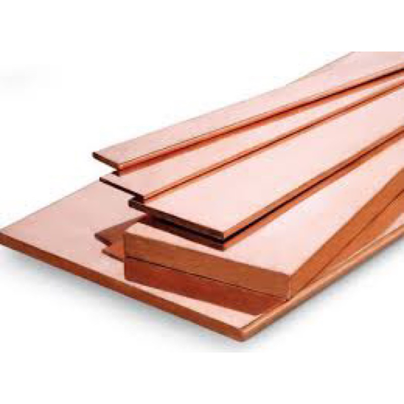 Thanh đồng đỏ 30mm x 3mm chế máy hàn cell. Dài 1m /1,2m /1.3m /1,5m