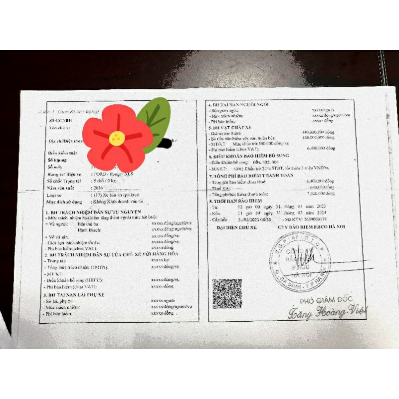 bảo biểm thân vỏ hay gọi là bảo hiểm vật chất.uy tín, chuyên nghiệp, giá rẻ.phục vụ tận nơi, miễn phí.đền bù nhanh, gọn.