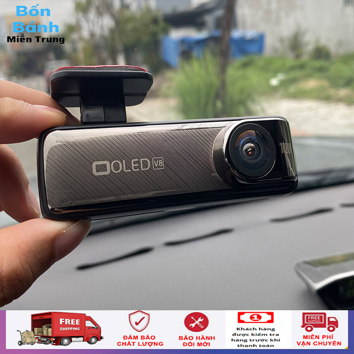 Camera Hành Trình Ô Tô Oled V8, Quay Full HD 1080, Bảo Hành 12 Tháng | BigBuy360 - bigbuy360.vn