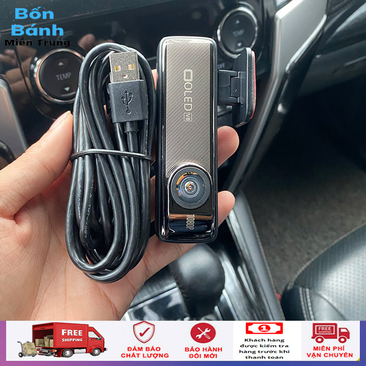 Camera Hành Trình Ô Tô Oled V8, Quay Full HD 1080, Bảo Hành 12 Tháng | BigBuy360 - bigbuy360.vn