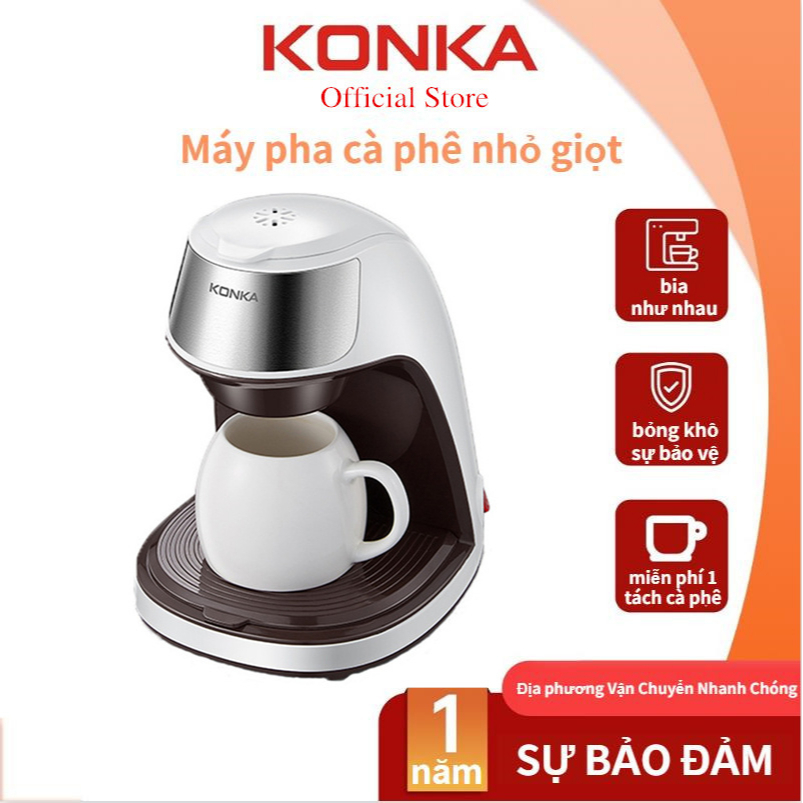 Konka Mini Coffee Maker đã sử dụng trong văn phòng và nhà Mesin Kopi [KCF-CS2]