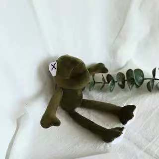 Móc khoá gấu bông hình chú Ếch mập trang trí balo, túi xách cực cute nổi bật, móc treo quà tặng bạn bè dễ thương ý nghĩa