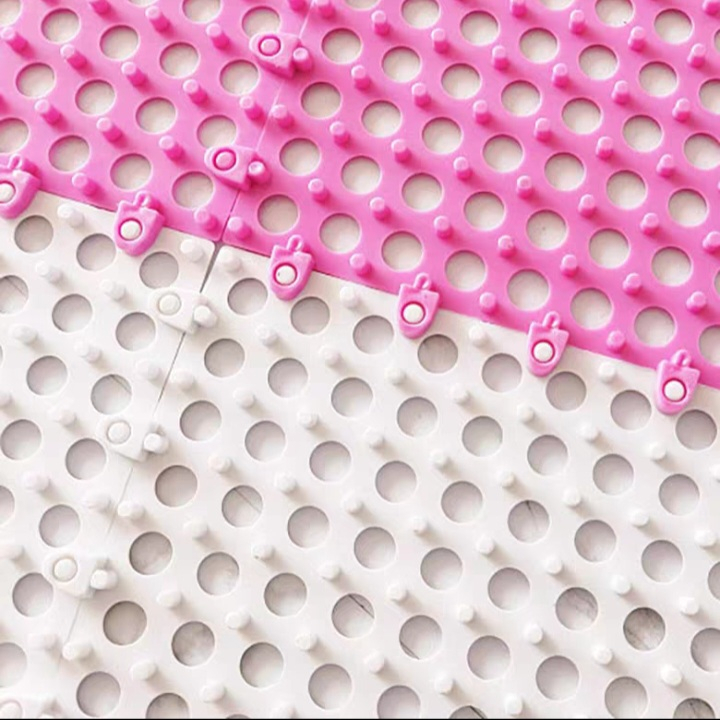 Tấm Thảm Nhựa Ghép Chống Trơn Trượt Lót Sàn Chống Trơn Nhà Tắm, Nhà Vệ Sinh